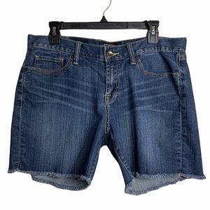 Lucky brand abbey jean shorts sz 10 / 30